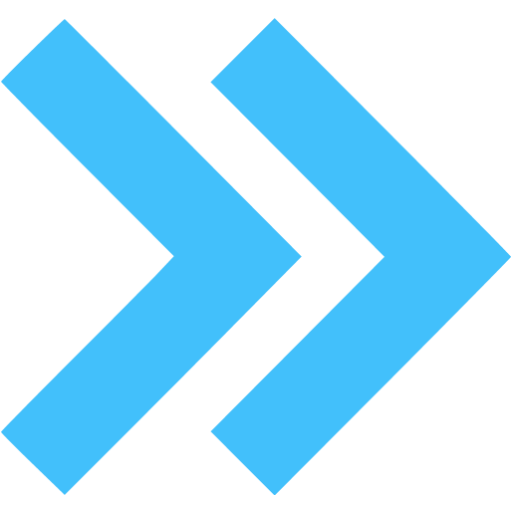 Blue Arrow Icon
