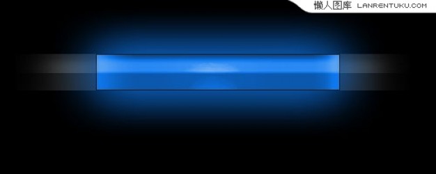 Blue Bar with Black Background