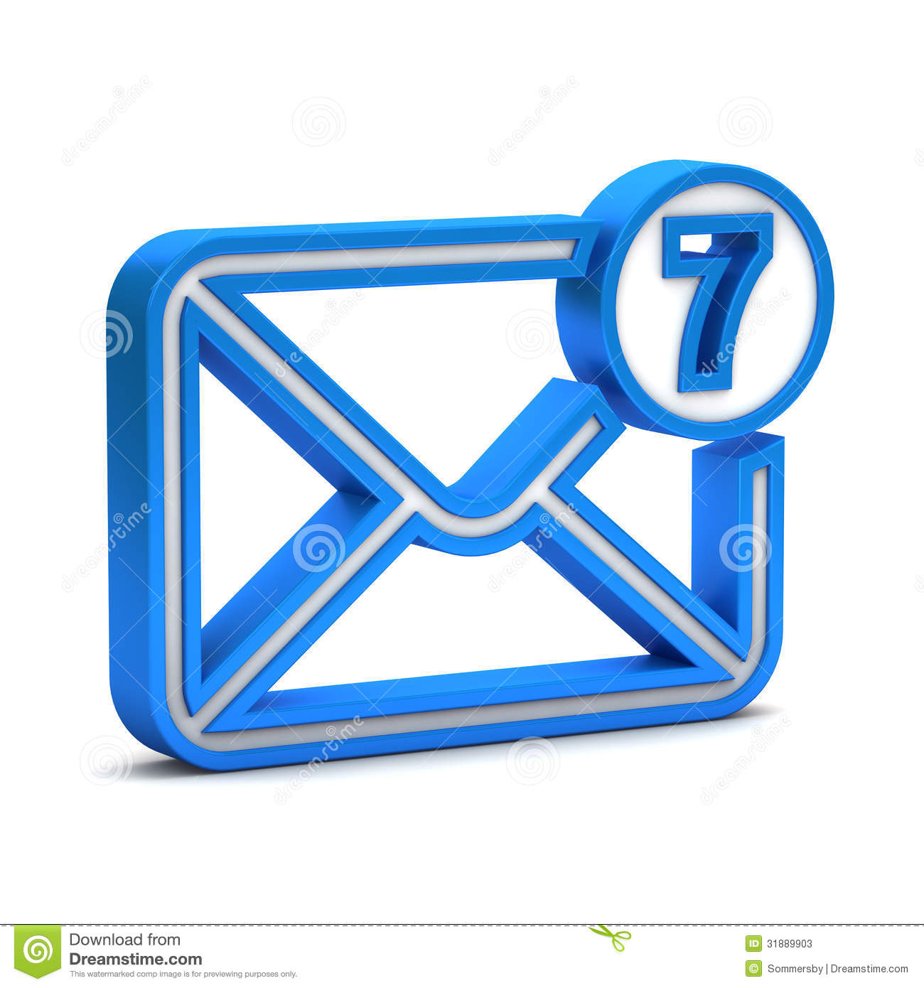 Blue Mail Icon