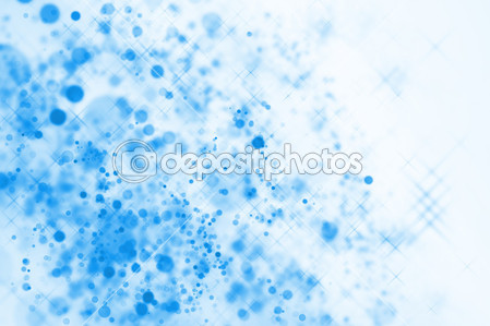 Blue Sparkle Abstract