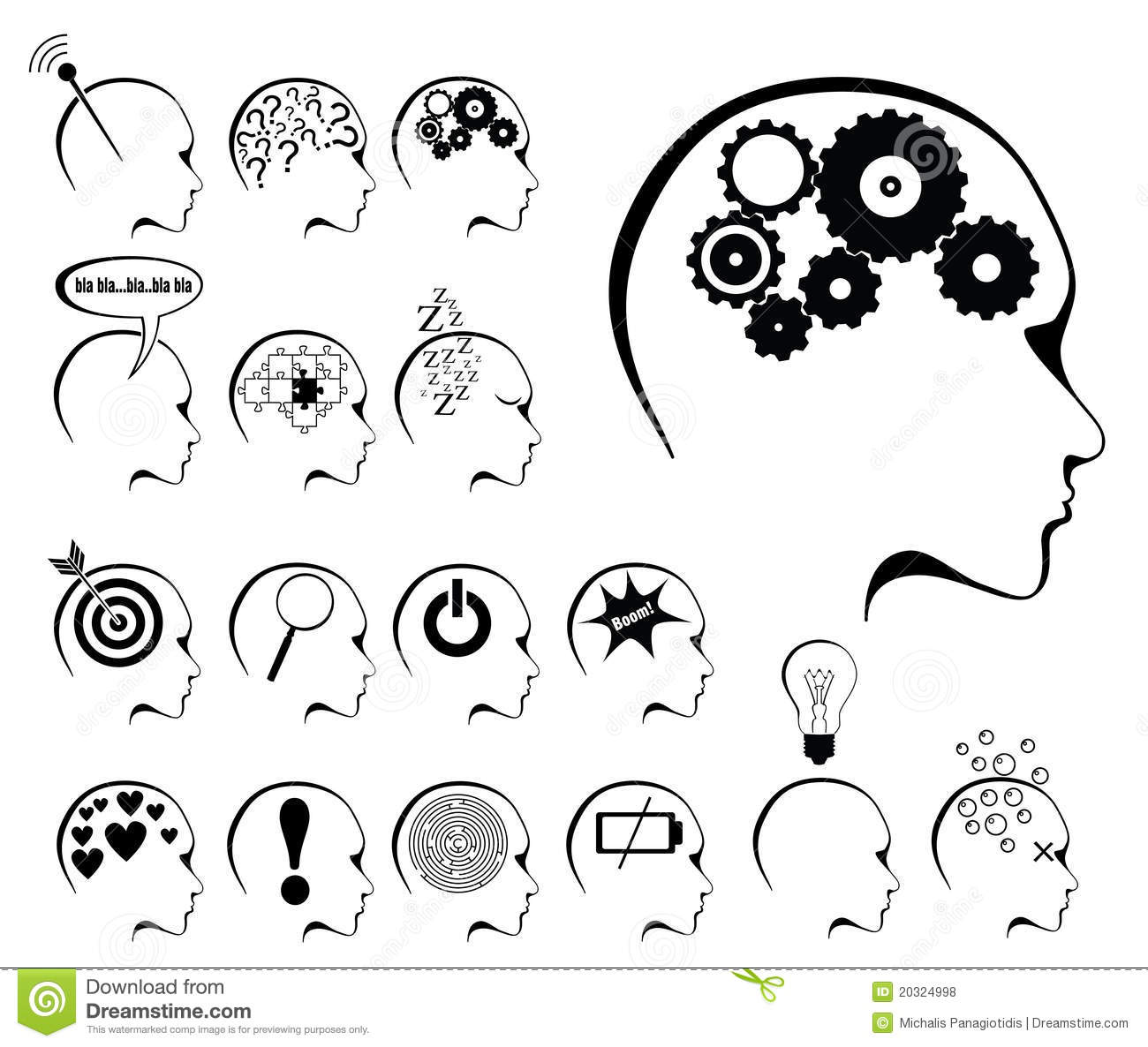 Brain Activity Icon