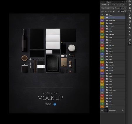 11 Free Branding Mockup Graphic Design Studio Images