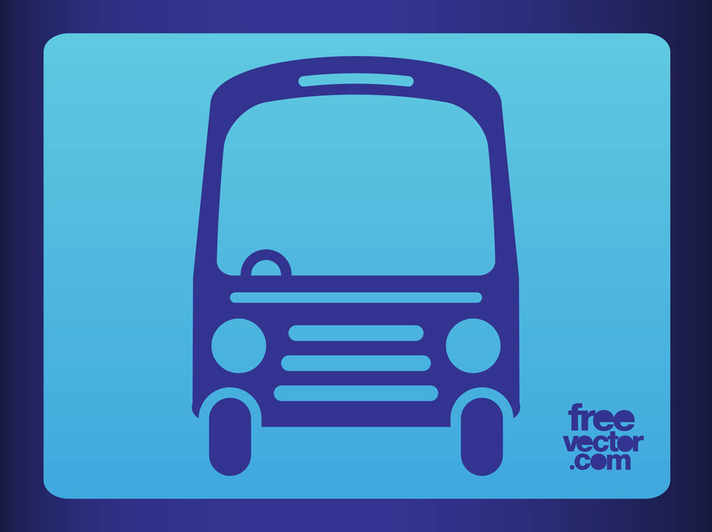 Bus Icon Vector