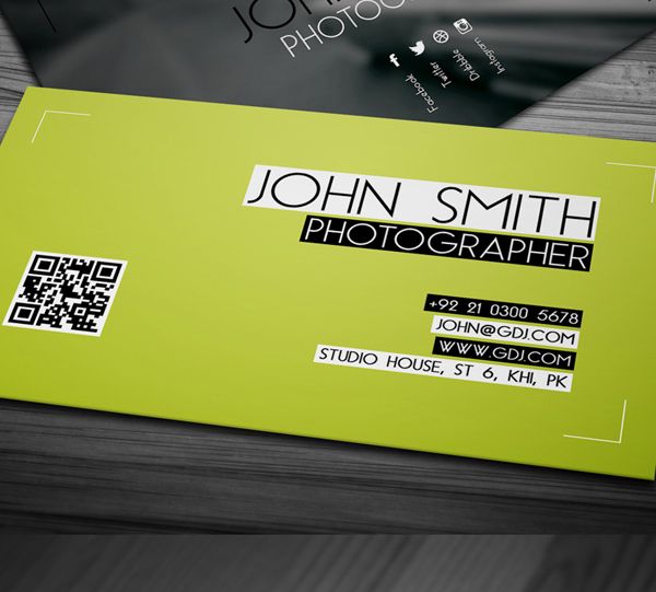 Business Card PSD Template