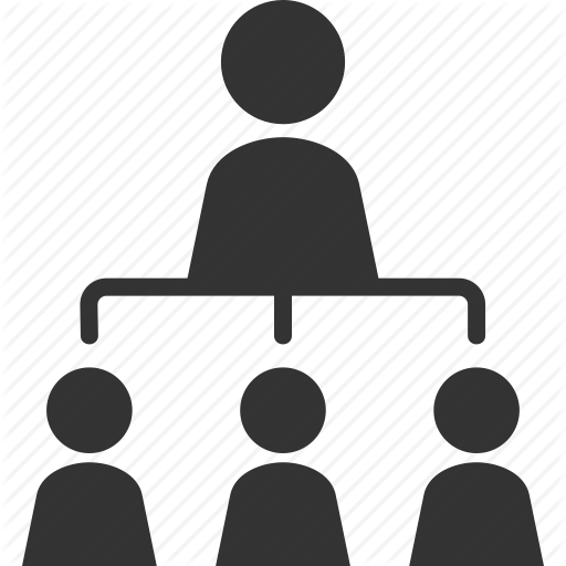 Business Hierarchy Icon Business Hierarchy Icon