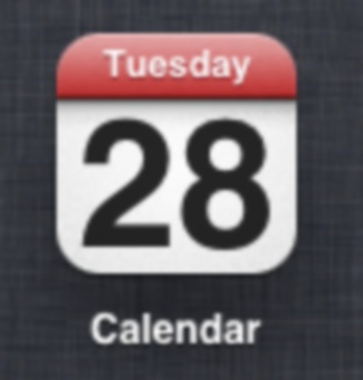 Calendar iPad Apps Icons