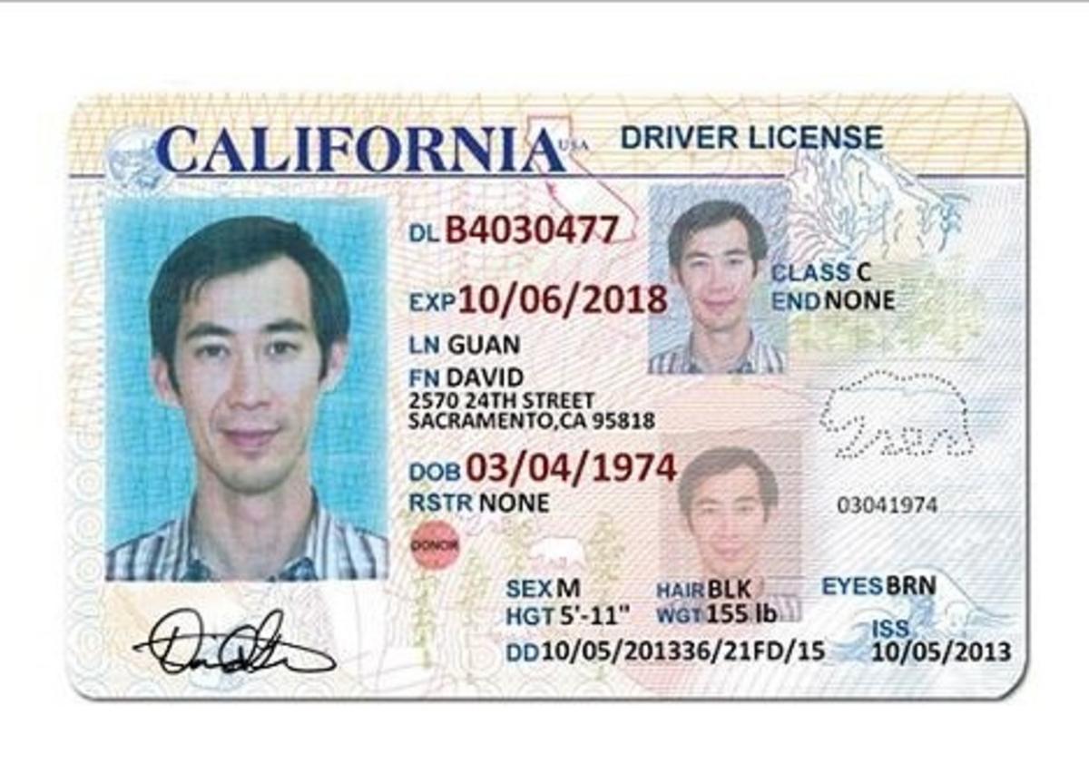 California Drivers License