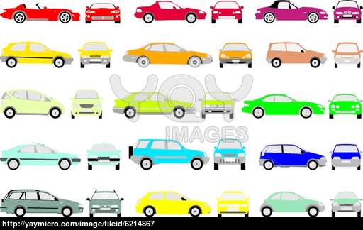 Car Color Shapes