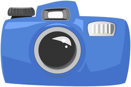 14 PSD Clip Art Camera Images