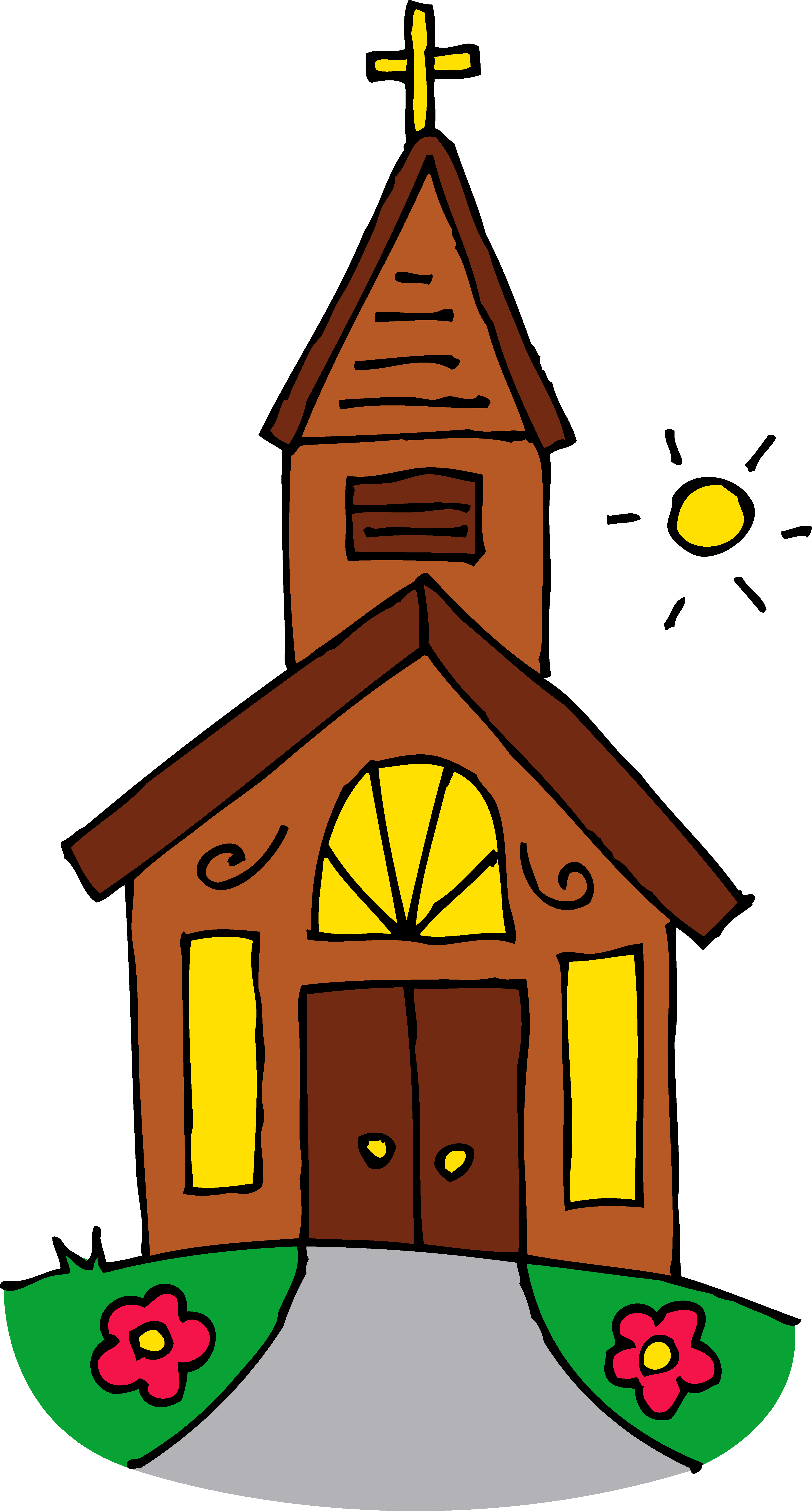 Cartoon Church Clip Art