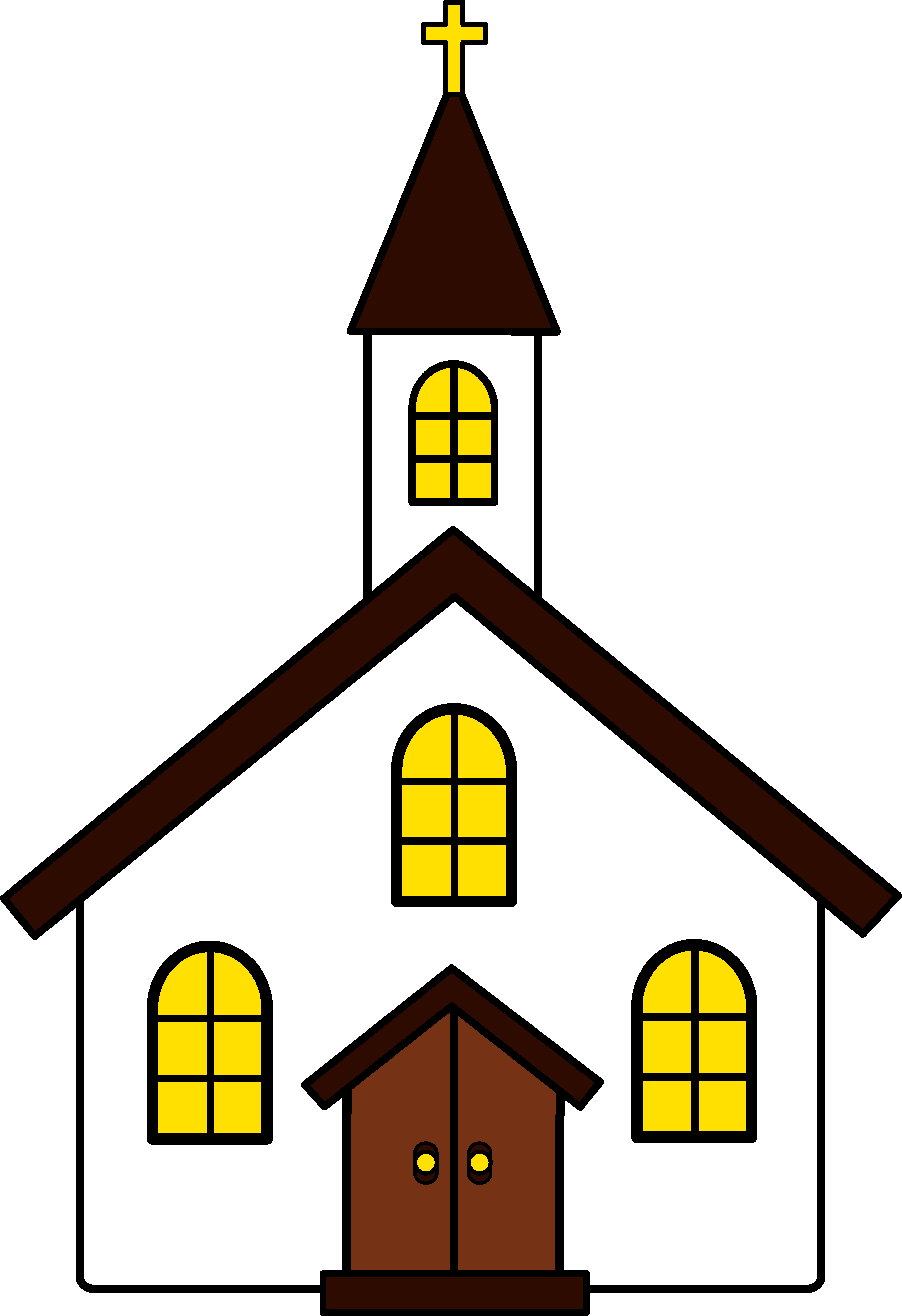 Cartoon Church Clip Art