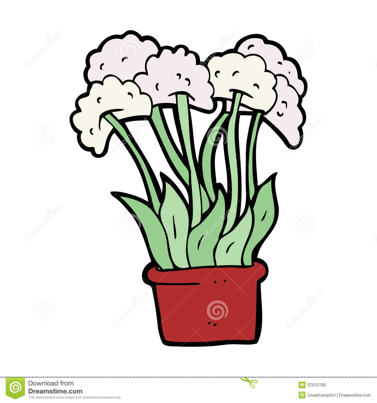 Cartoon Flower Pot