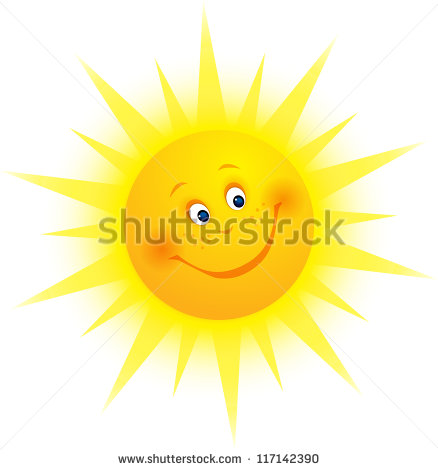 Cartoon Sun with No Background