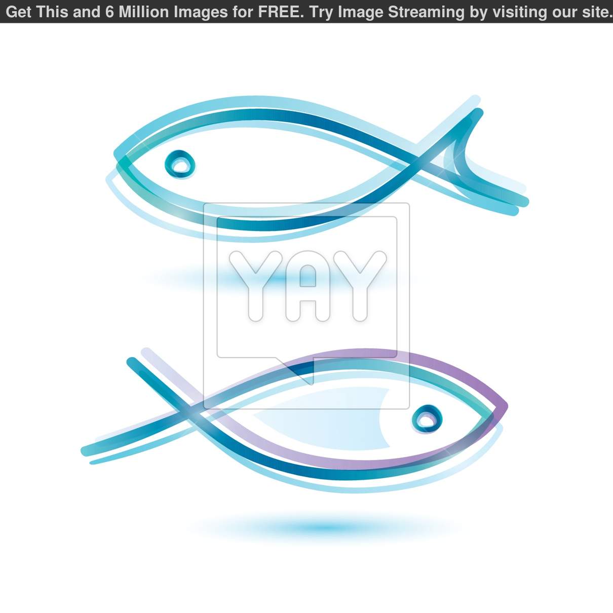 Christian Fish Symbol Vector