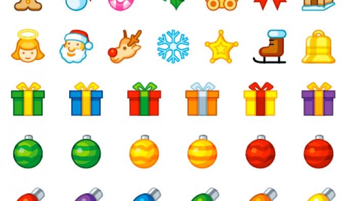 Christmas Holiday Icons