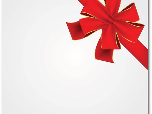 16 Photos of Christmas Red Ribbon Vector