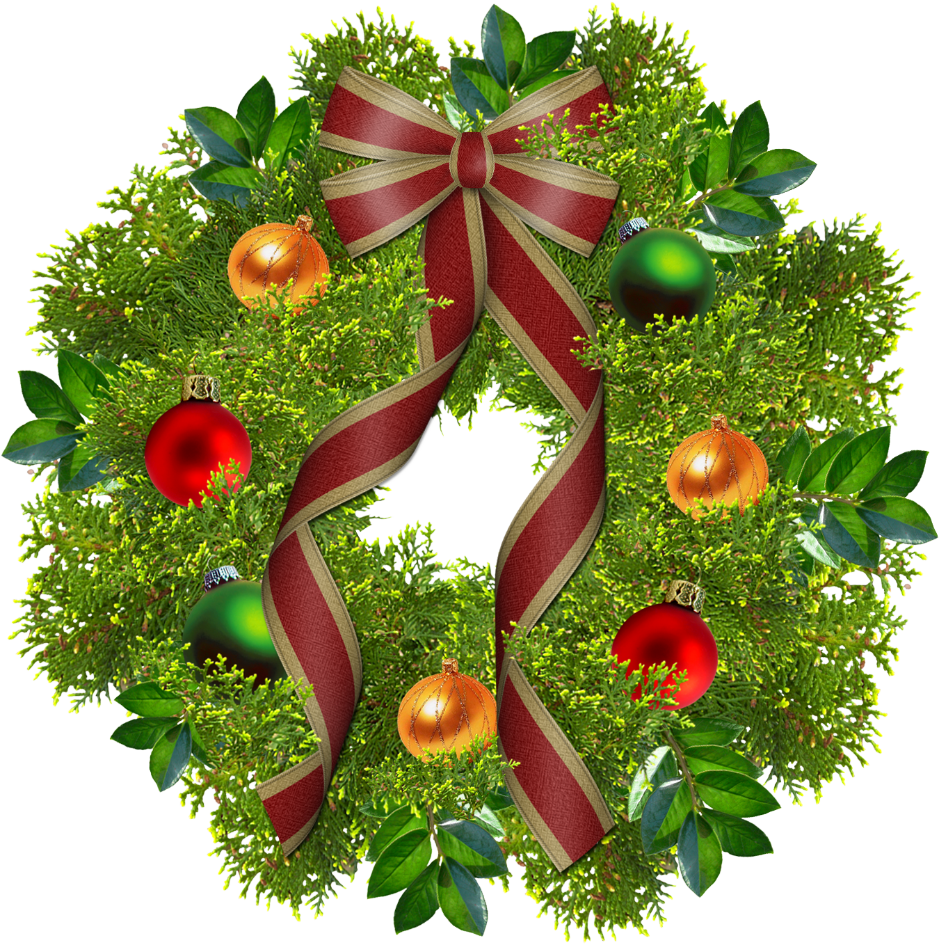 16 Photos of Free Wreath Graphics