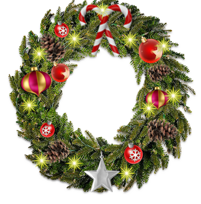 Christmas Wreath Clip Art