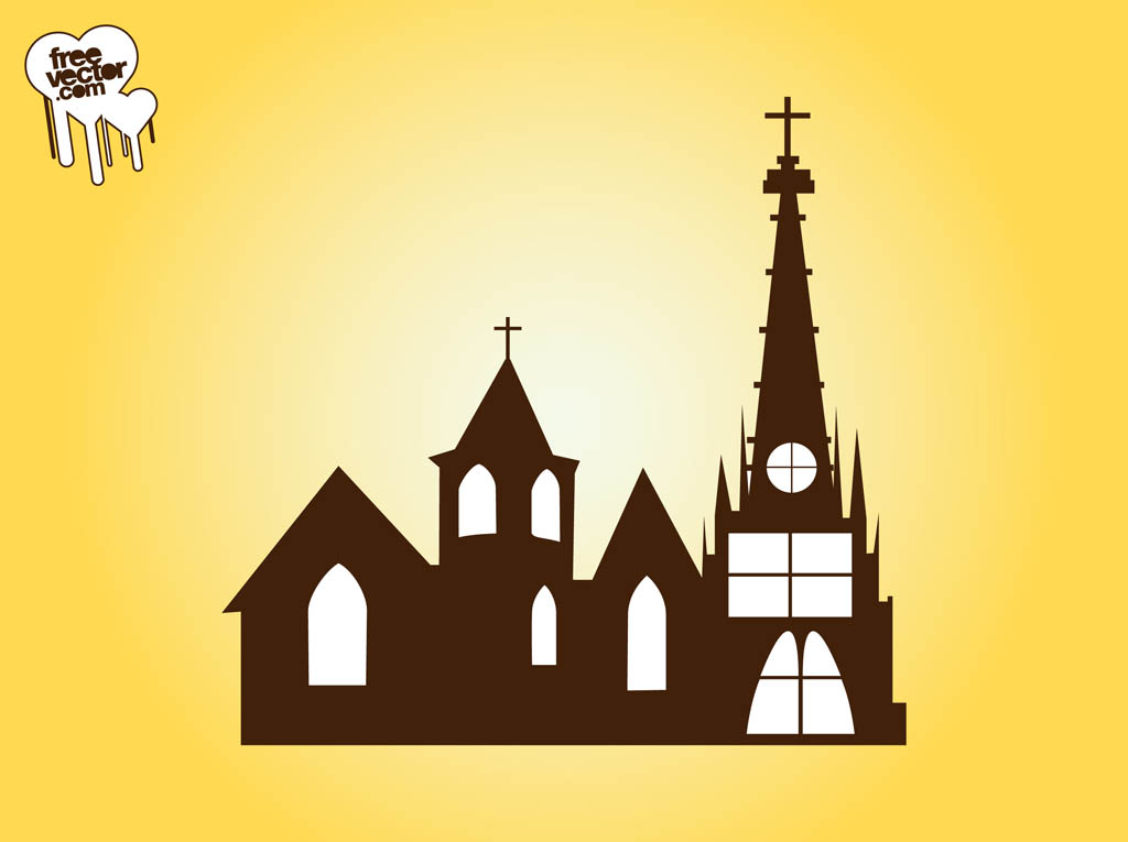 Church Vector Art