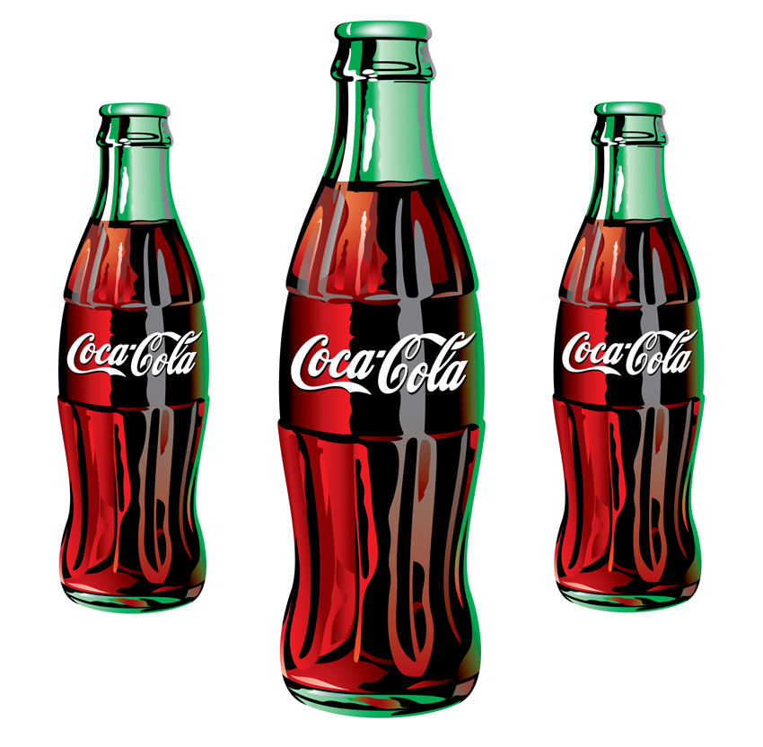 Coca-Cola Bottle Art