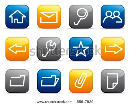 Computer Button Icons