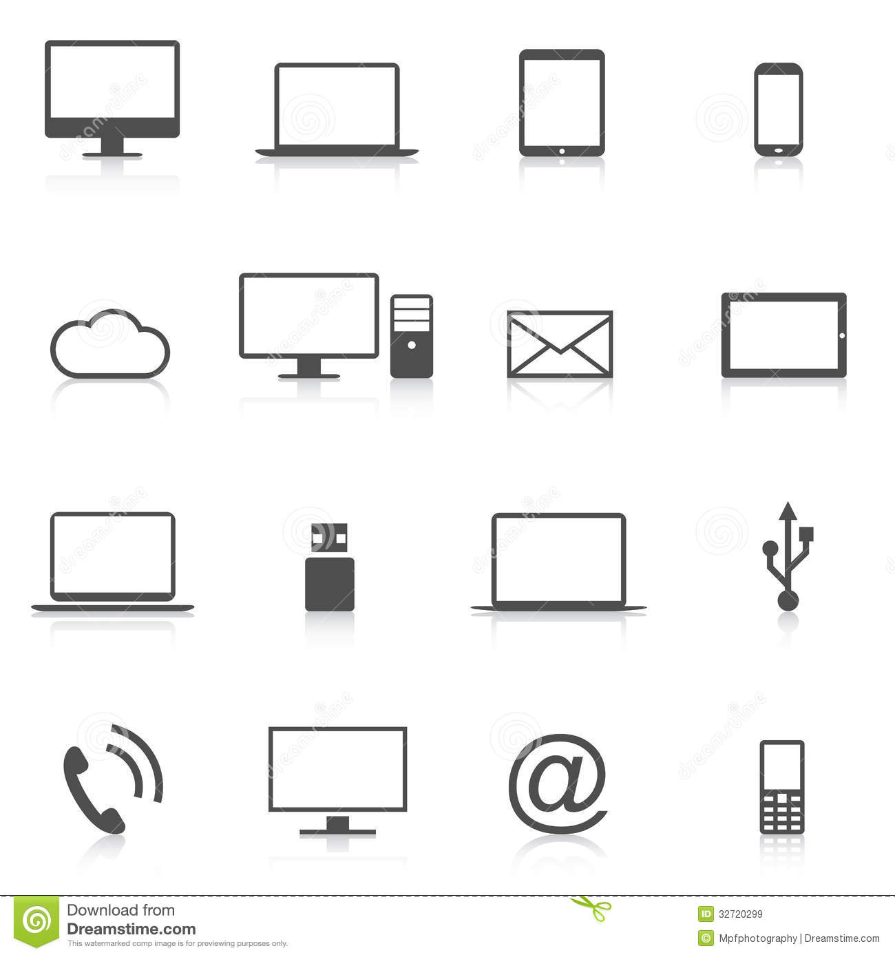 Computer Vector Icon