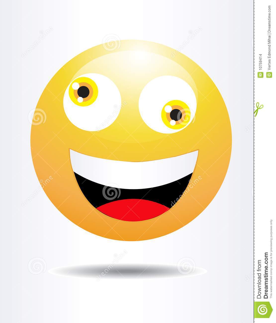 Crazy Smiley Face Clip Art