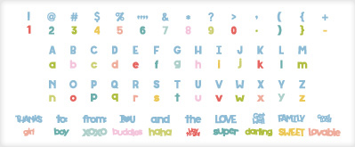 Cricut Font and Basic Shapes Cricut Font and Basic Shapes
