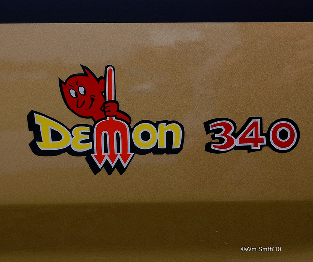 Dodge 340 Demon Emblem