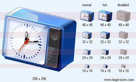 Download Clock Desktop Icon