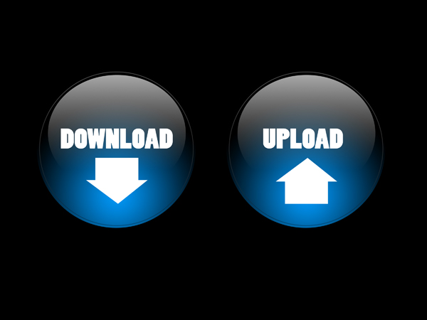 Download Upload Buttons