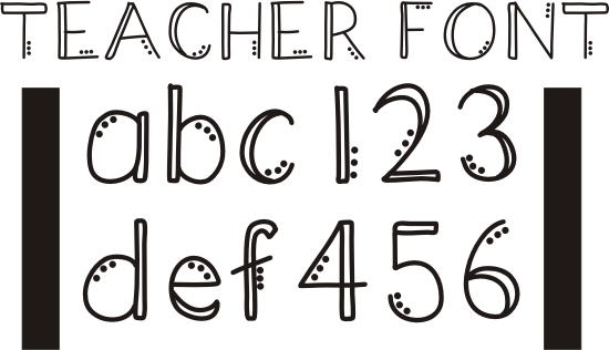 Easy Cool Letter Fonts