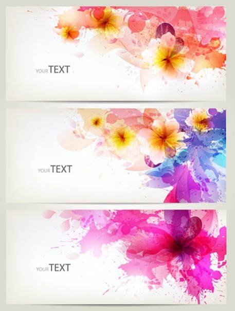 Elegant Flower Banner