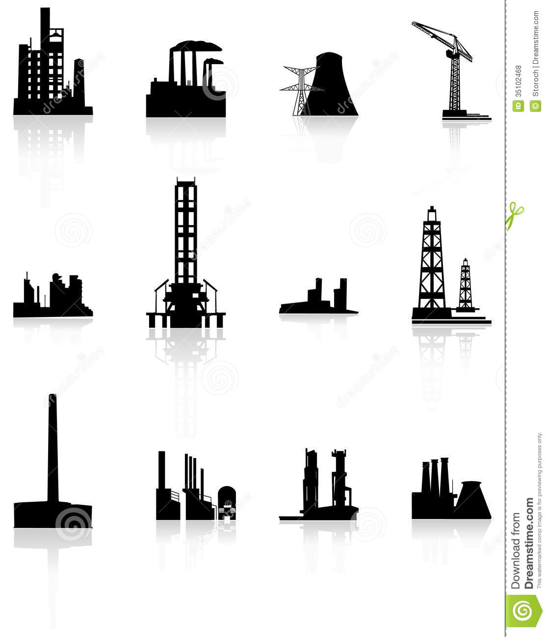 Factory Icon Vector