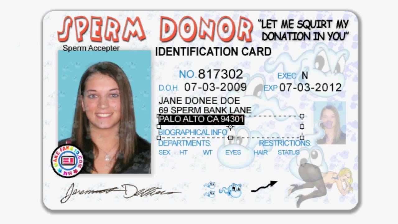 Fake ID Drivers License Template