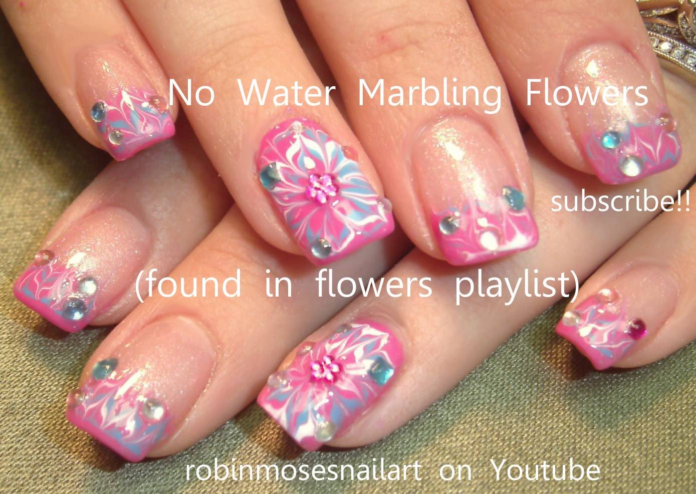 Flower Nail Art Design