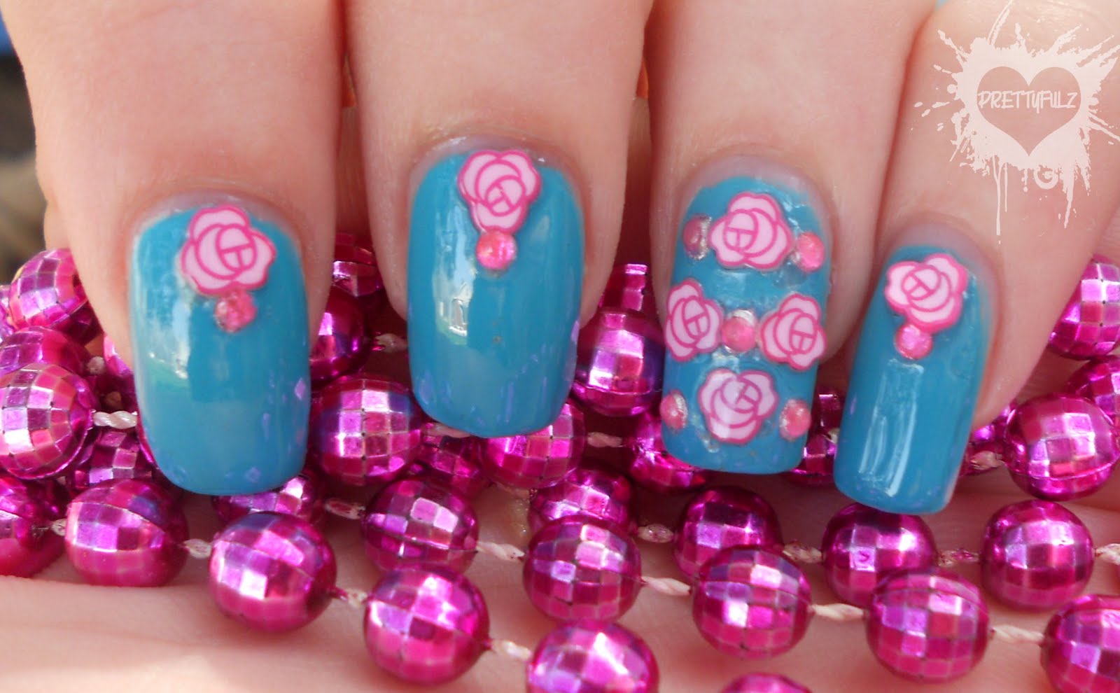 Flower Nail Art Design