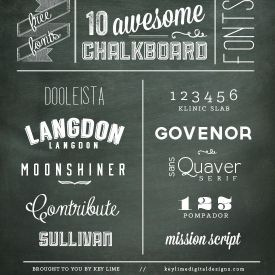 Free Chalkboard Fonts