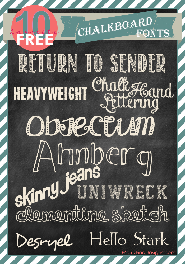 Free Chalkboard Fonts