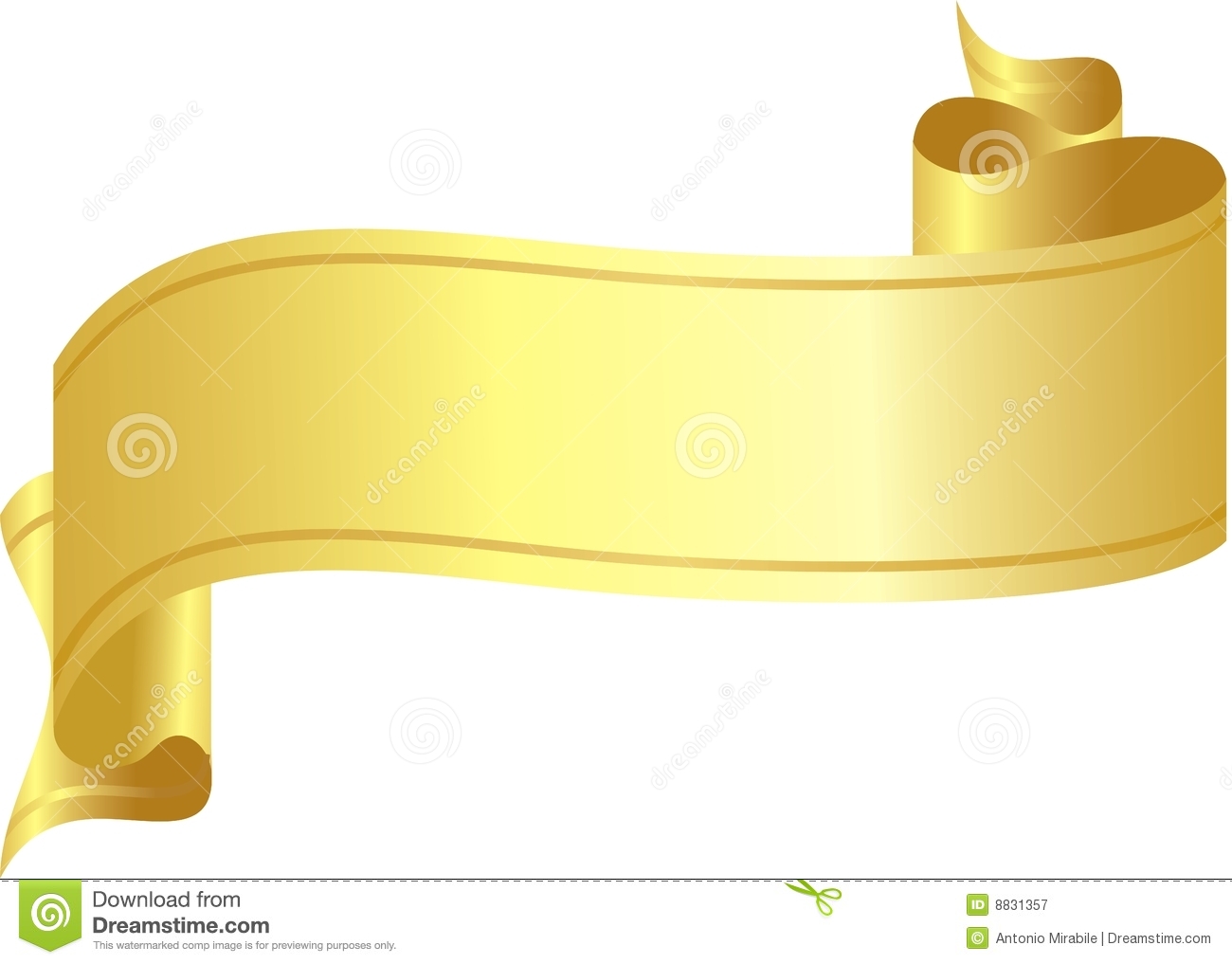 Free Gold Ribbon