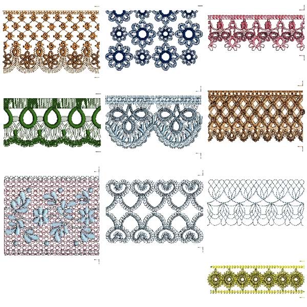 16 Free Lace Border Designs Images