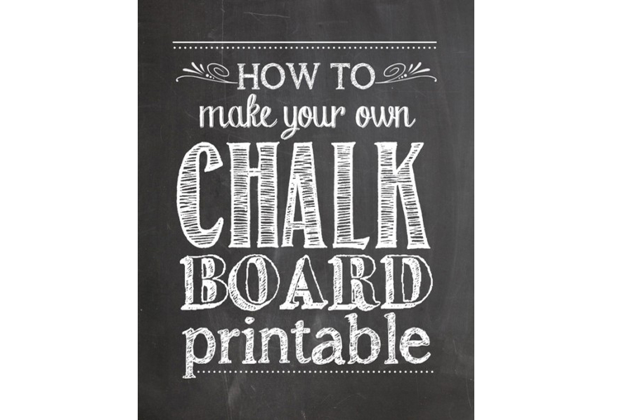 Free Printable Chalkboard Fonts