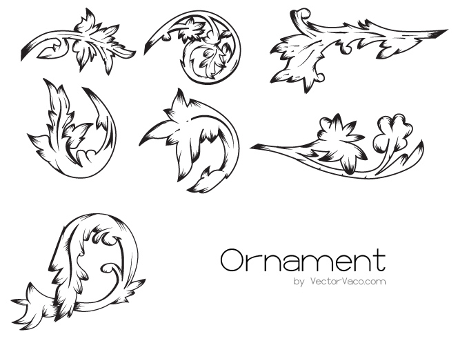 Free Vector Ornaments