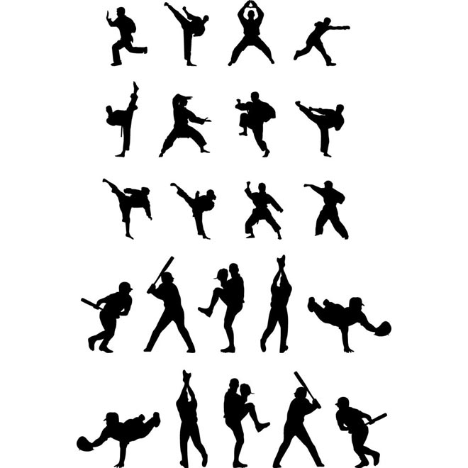 Free Vector People Silhouettes