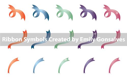 Free Vector Ribbons