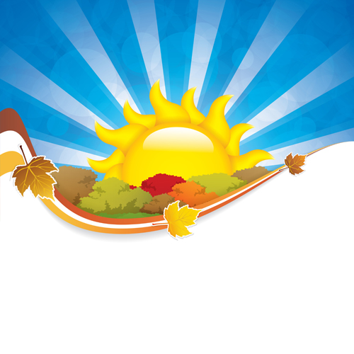 Free Vector Sun Cartoon