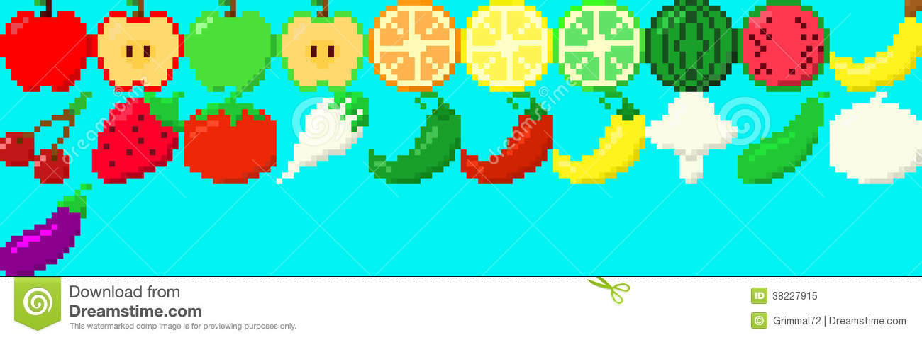 Fruits and Vegetables Icons