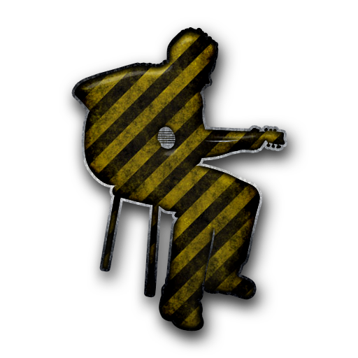 Guitar Player Icon Guitar Player Icon
