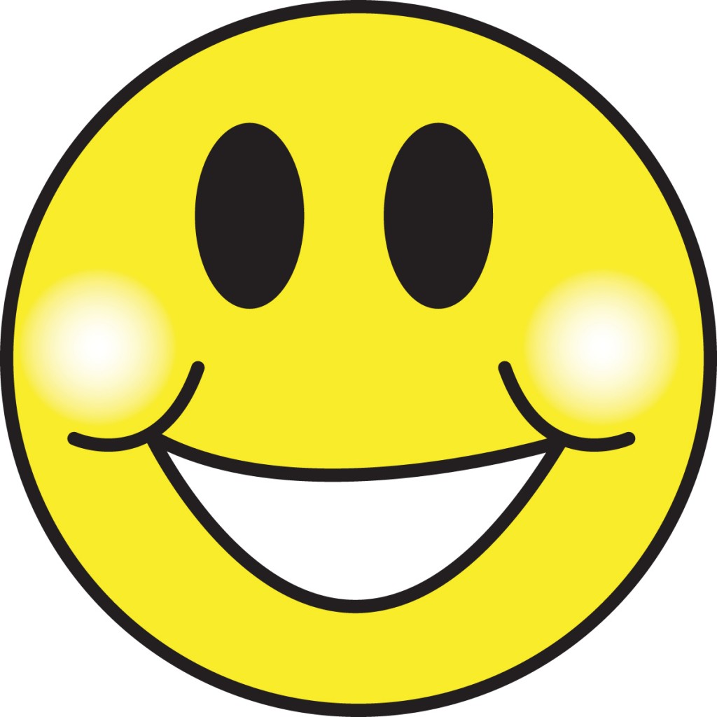 17 Emoticon Happy Face Clip Art Images