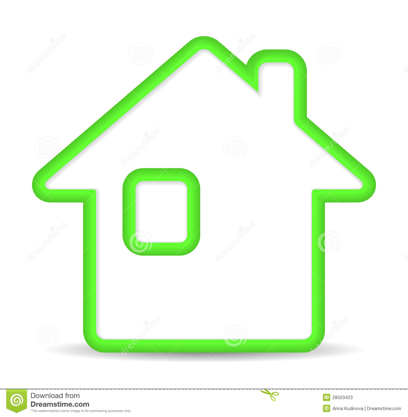 Home Icon Image with White Background